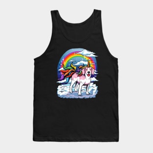 Beagle Unicorn Dog Tank Top